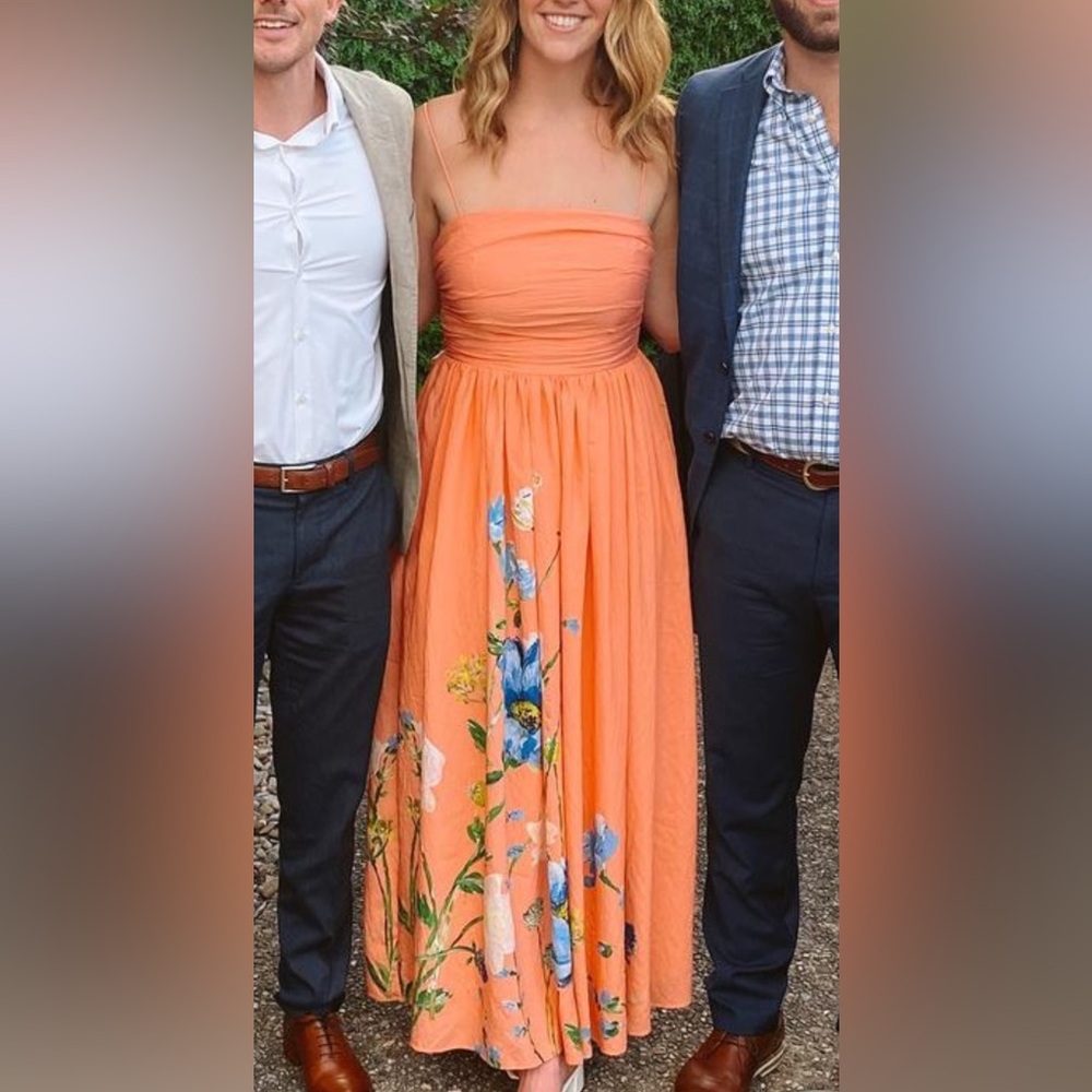 Anthropologie - Lorelei Ruched Bodice Midi Dress